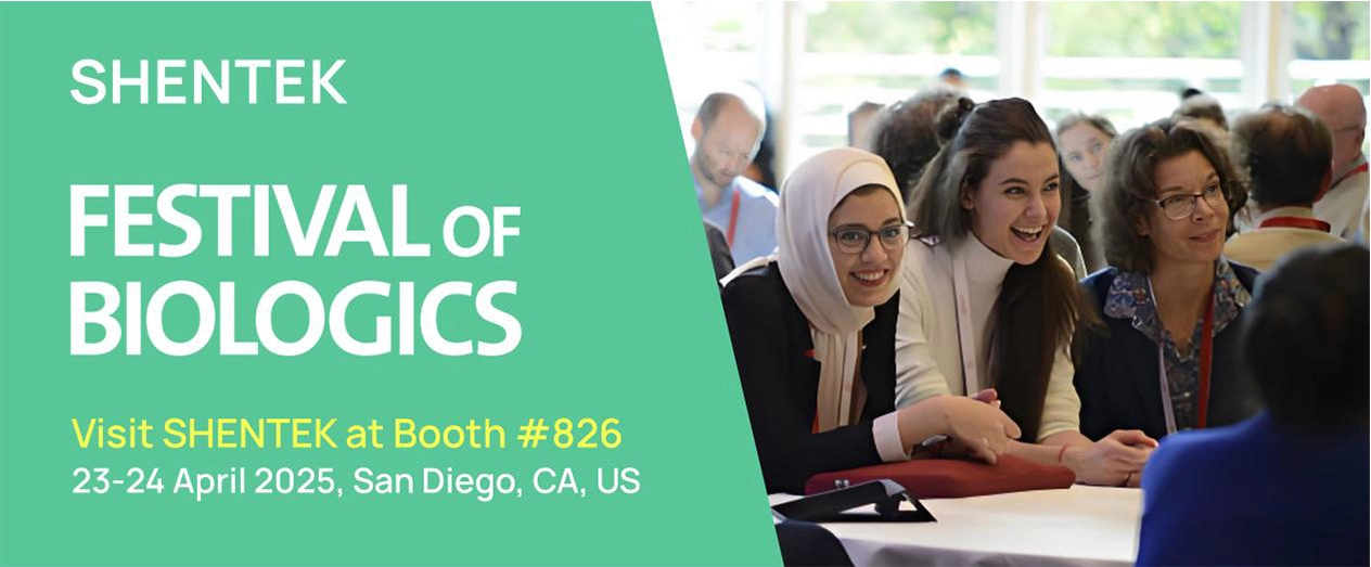 Upcoming I SHENTEK vous invite à rejoindre le Festival of Biologics 2025