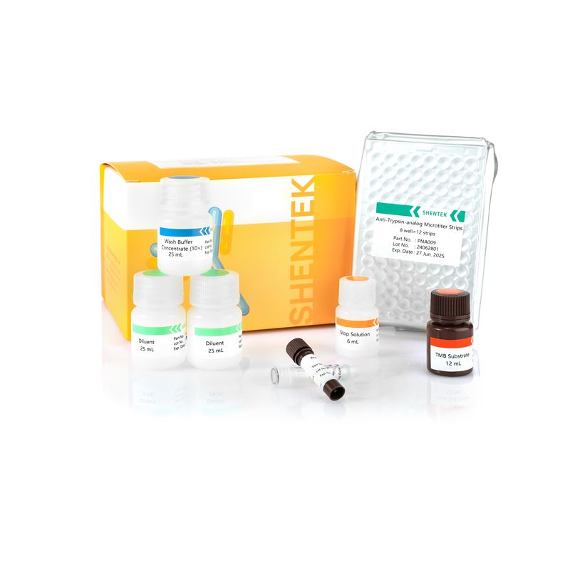 Trypsine-Kit ELISA analogique