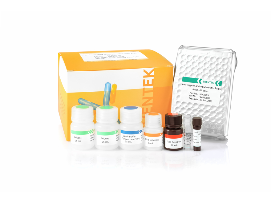 Trypsine-Kit ELISA analogique